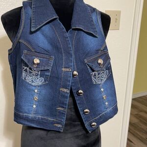 #279 Jean vest 